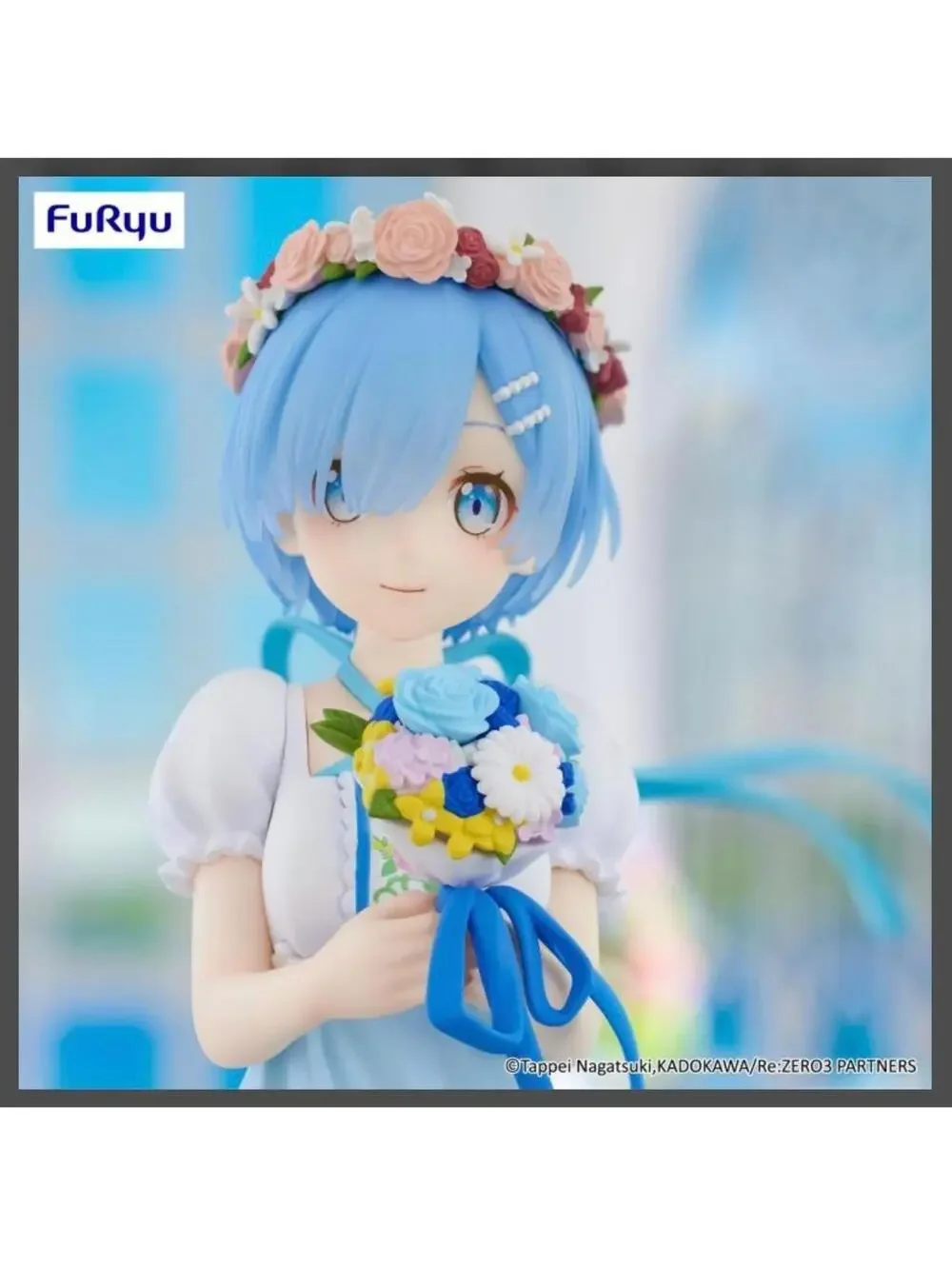 FuRyu Rem Flower Dress Figure Re:Zero Blue One Size US Seller